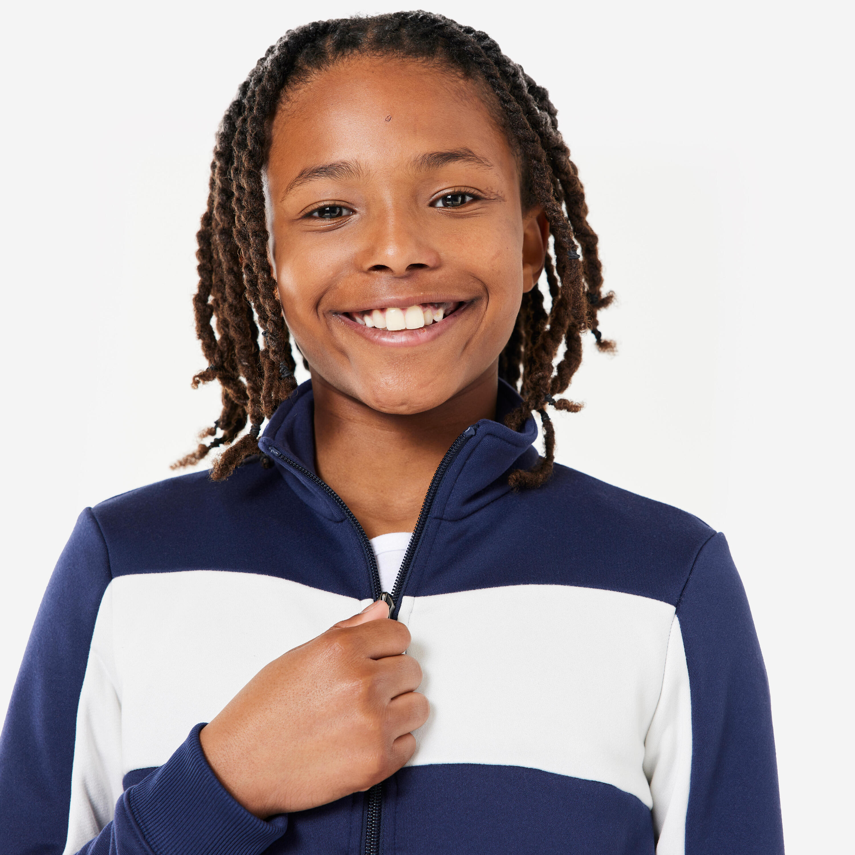 Kids’ Tracksuit - S 500 Navy/White 3/6