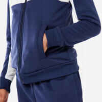 Kids' Unisex Breathable Tracksuit - Navy/White