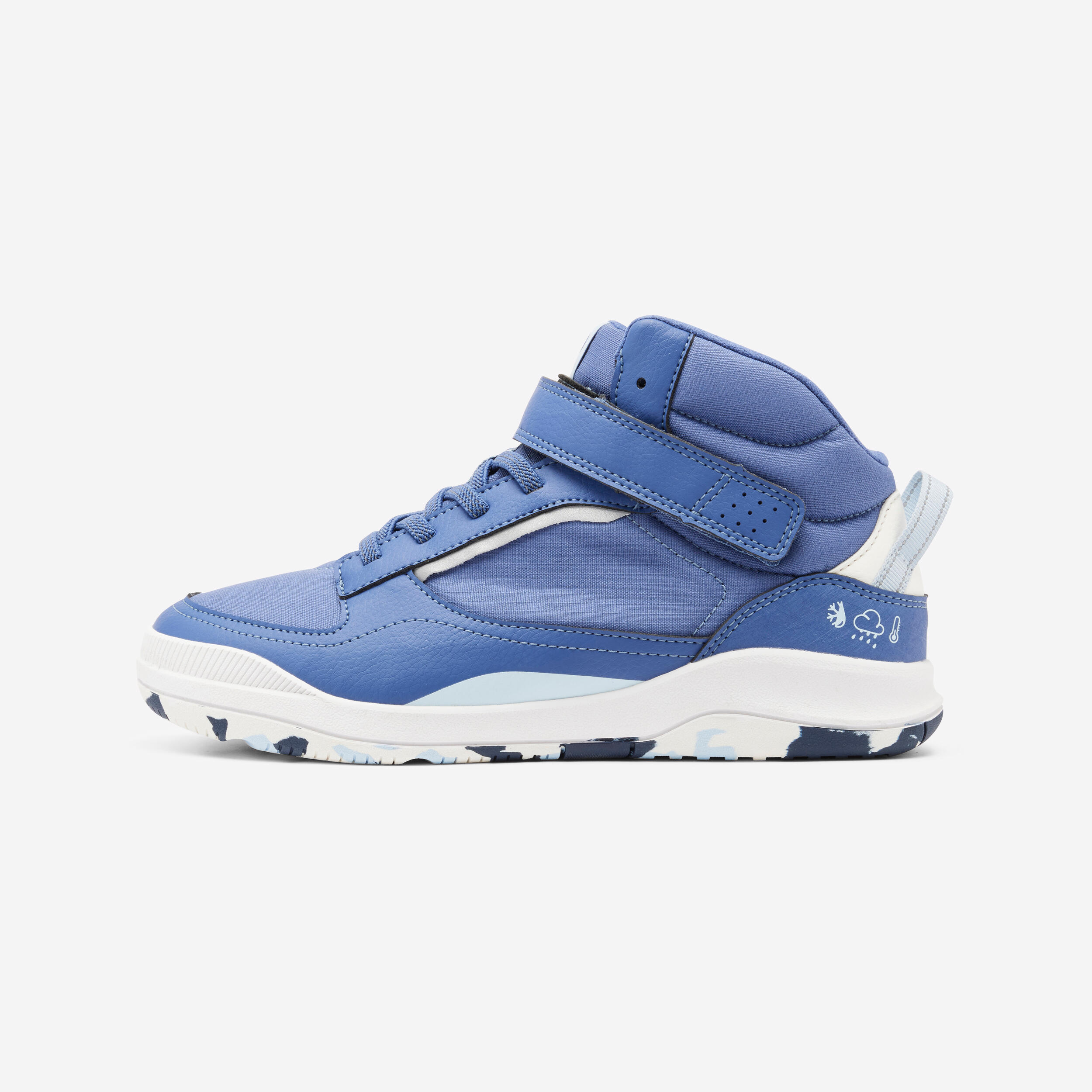 DECATHLON Sneakers Playventure Resist voor kinderen waterdicht blauw