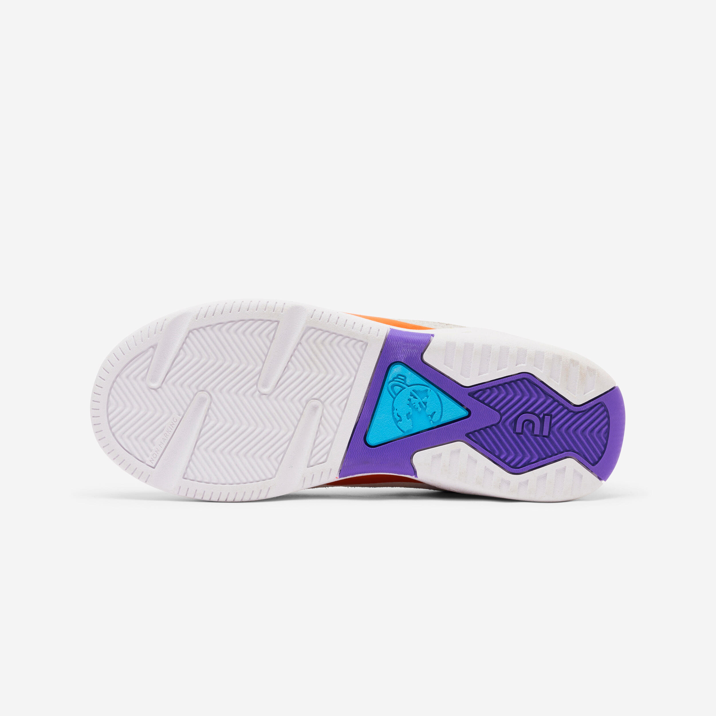 Scarpe da ginnastica bambino PLAYVENTURE CITY in cuoio con lacci grigie 4/7