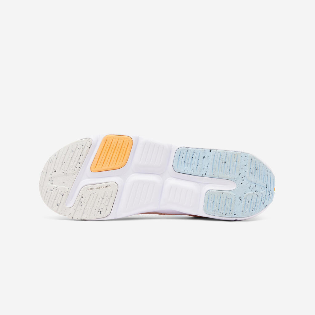 Chaussures à scratch et lacets élastiques légères enfant, Playful Fast Bleu