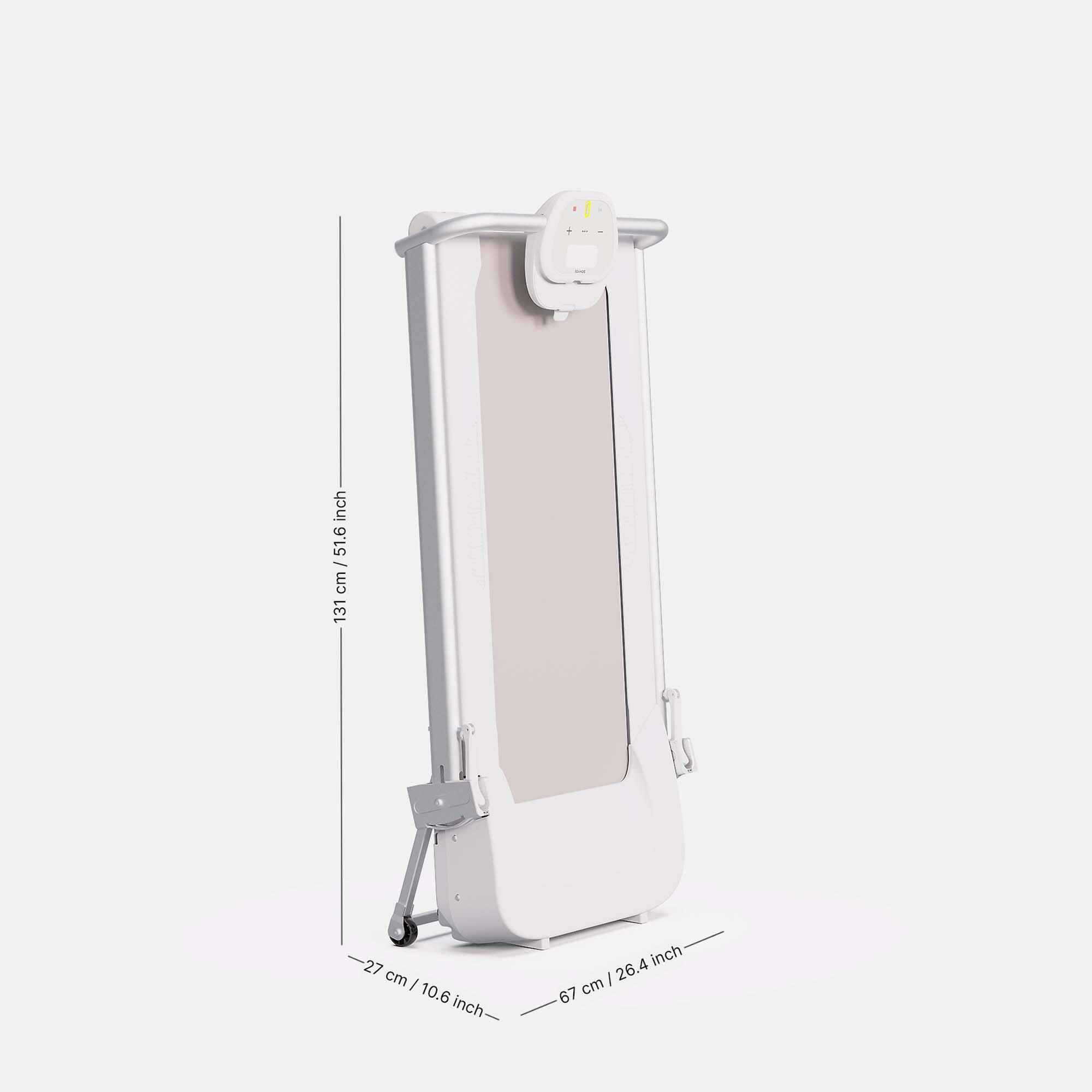 Assembly-Free Compact Treadmill W500B 8 km/h, 40x100 cm 2/5