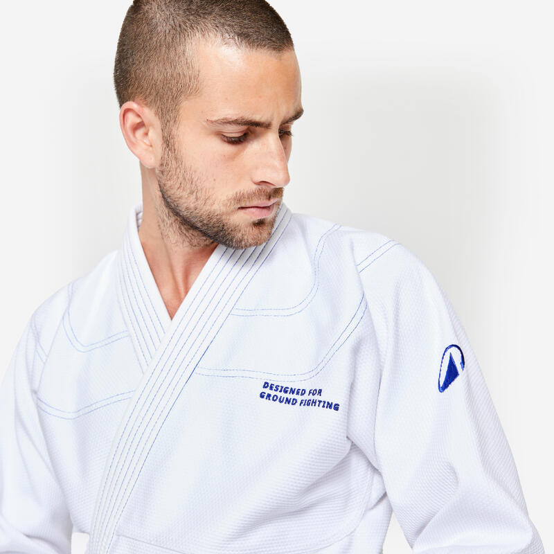 Kimono Jiu-Jitsu brazilian 450g/m² Alb
