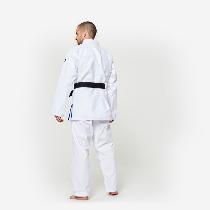 Écusson Brodé Jiu Jitsu Brésilien (BJJ) - Dimensions 125x90mm, Thermocollant Ou à Coudre, Pour Kimono, Sac, Veste