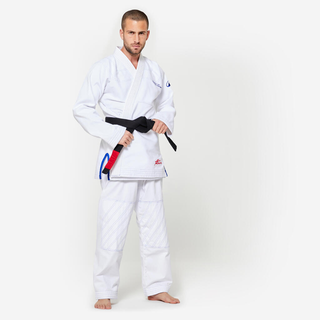 Kimono na brazílske Jiu-Jitsu 450g/m² – biele