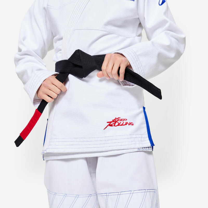 Kimono Jiu-Jitsu brazilian 450g/m² Alb