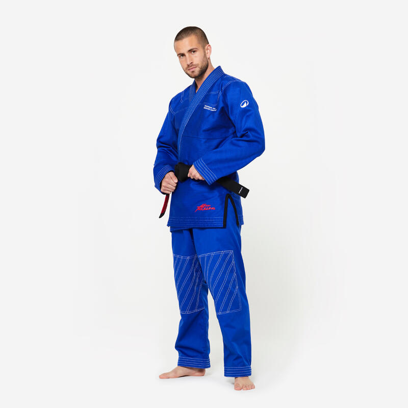 Kimono Jiu-Jitsu brazilian 450g/m² Albastru