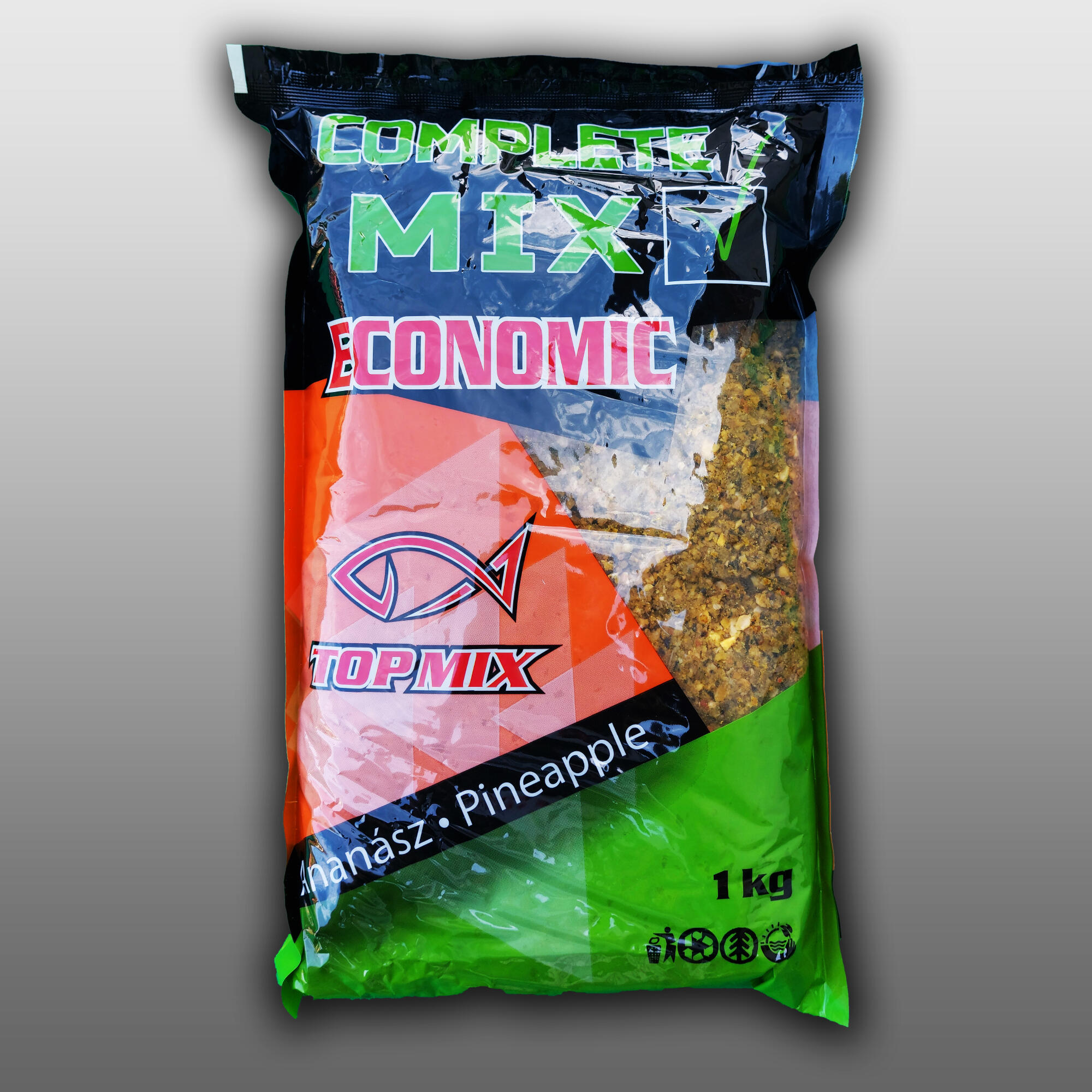 Etetőanyag, ananász, 1 kg - Economic Complete Mix Top
