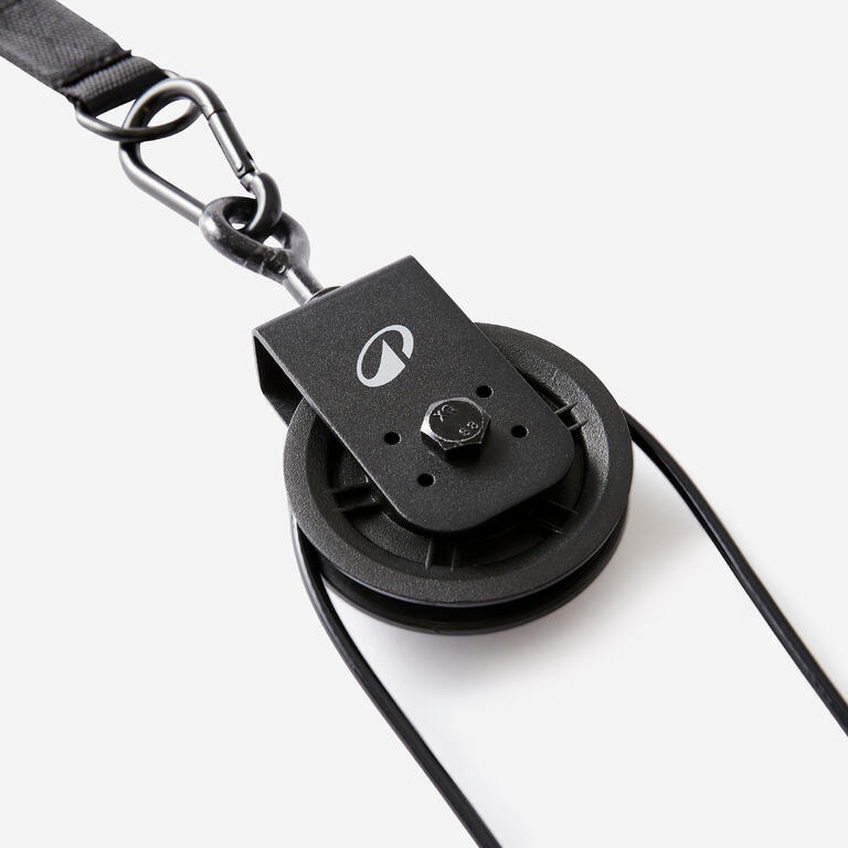Corength weight training pulley station with pull bar