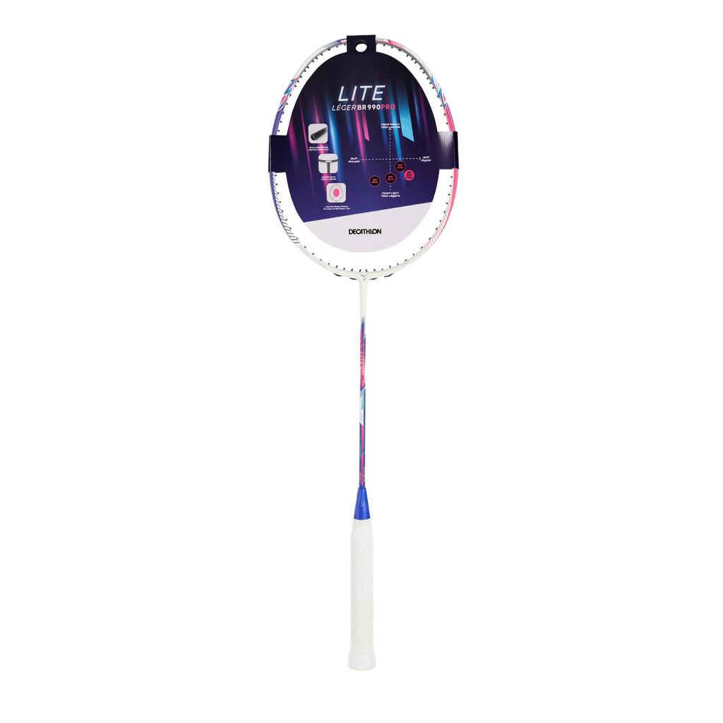 Crveni reket za badminton za odrasle BR LITE 990 PRO