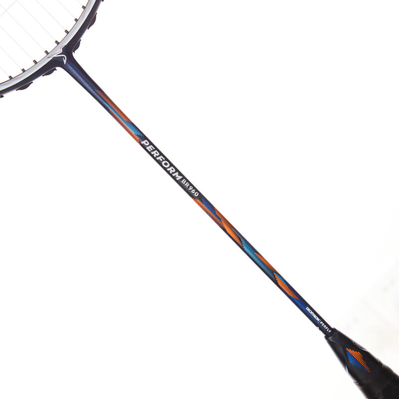 BADMINTONRACKET VOOR VOLWASSENEN BR 960 PERFORM MARINEBLAUW