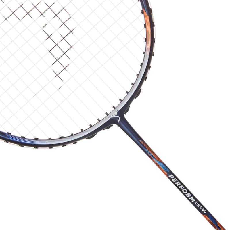 BADMINTONRACKET VOOR VOLWASSENEN BR 960 PERFORM MARINEBLAUW