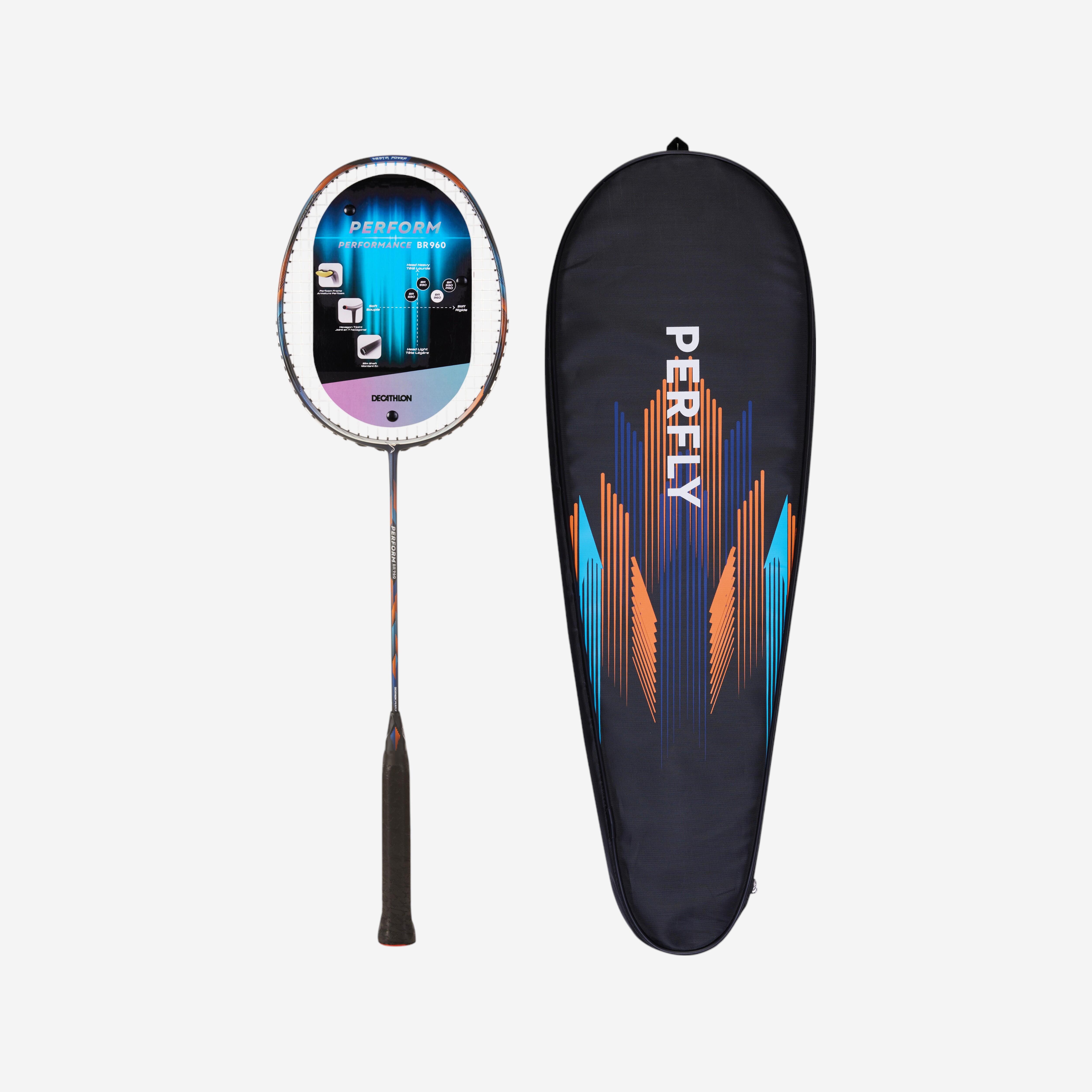 BADMINTON ADULT RACKET BR PERFORM 960 NAVY
