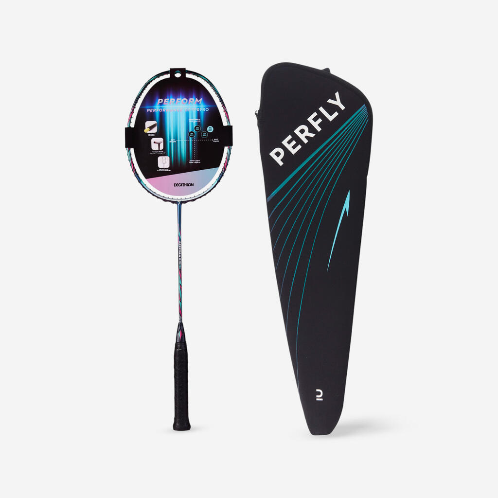 Vijoličast badminton lopar za odrasle PERFORM 990 PRO