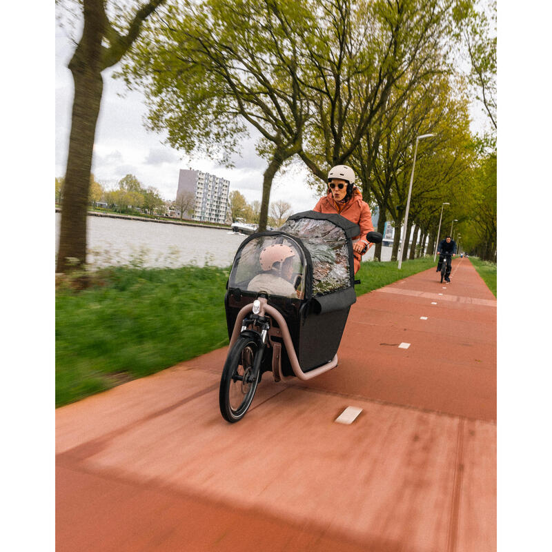 Bicicletă cargo electrică Family F900E galben