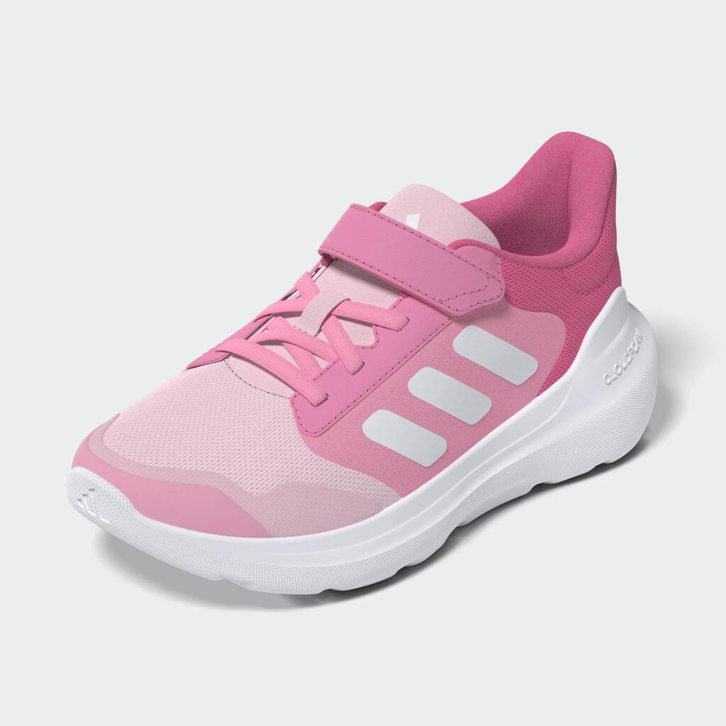Detské tenisky Adidas Tensaur na suchý zips ružové