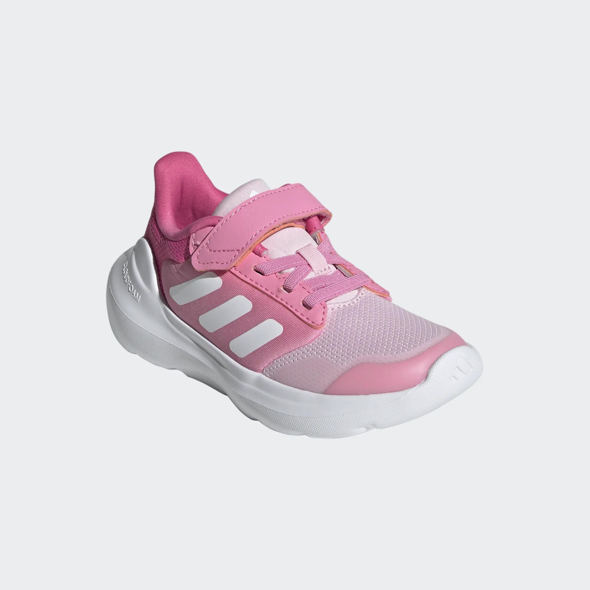 adidas Scarpa TENSAUR scratch per bambini - rosa