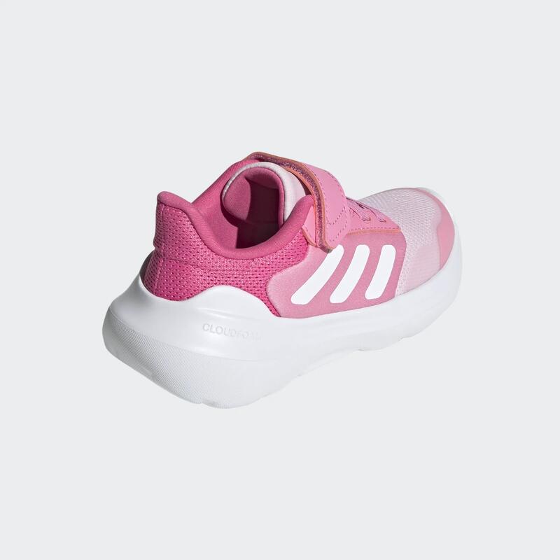 Încălțăminte cu benzi cu arici Educație fizică ADIDAS TENSAUR Roz Copii 