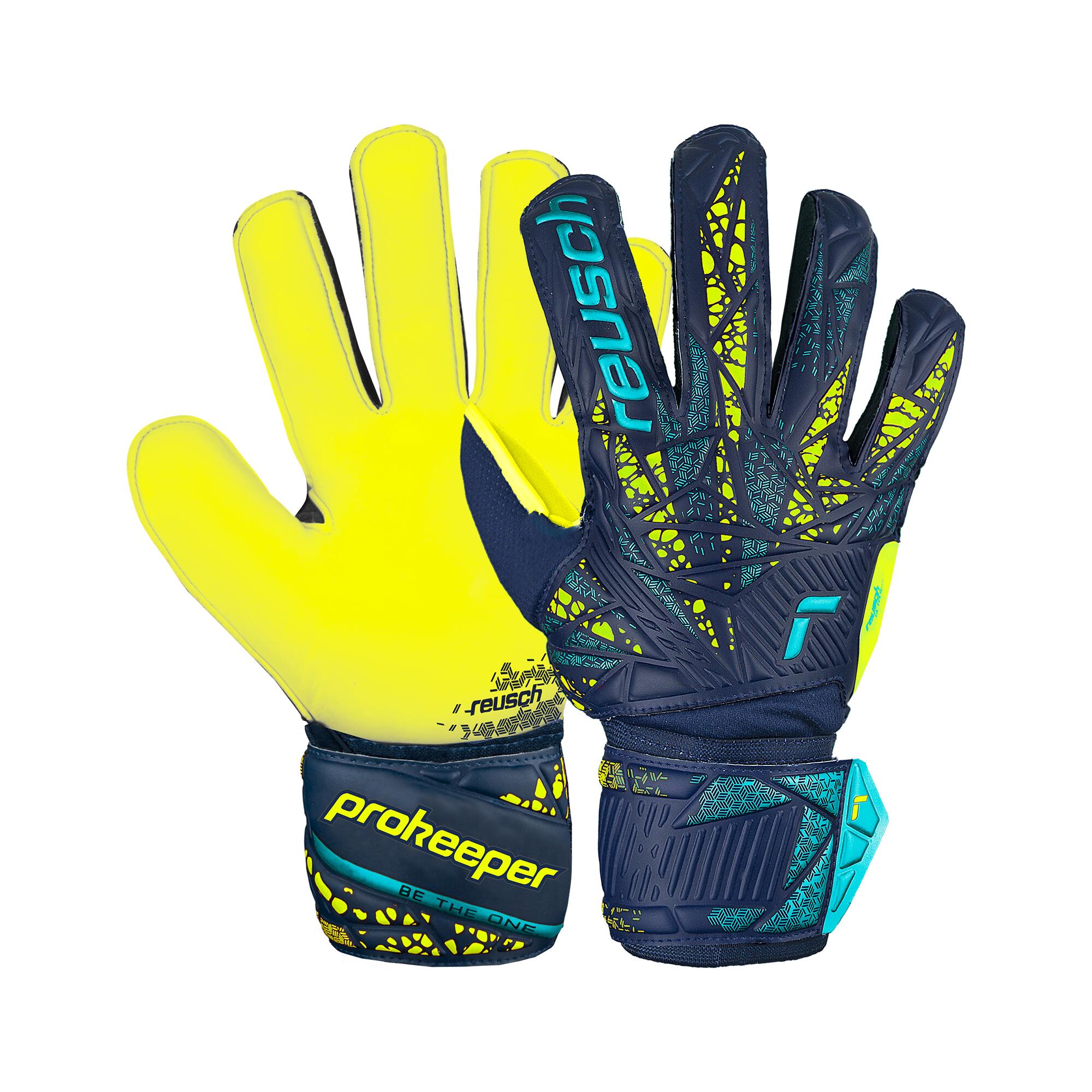 REUSCH Guanti portiere bambino Reusch PROKEEPER blu-giallo