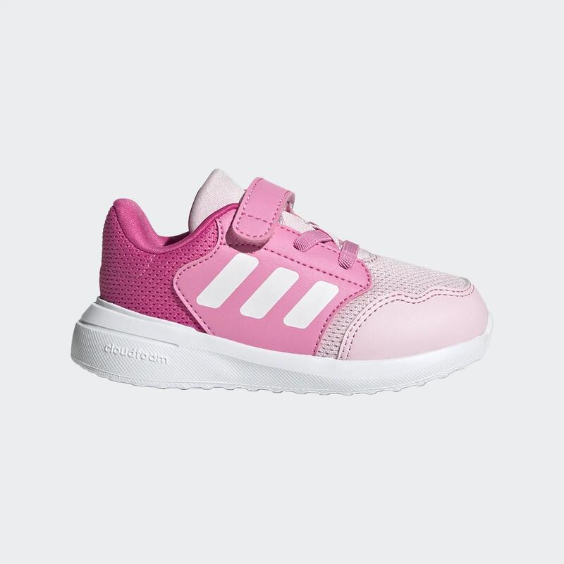 Zapatillas deportivas velcro y elásticos Niños adidas Tensaur rosa del 20 al 27