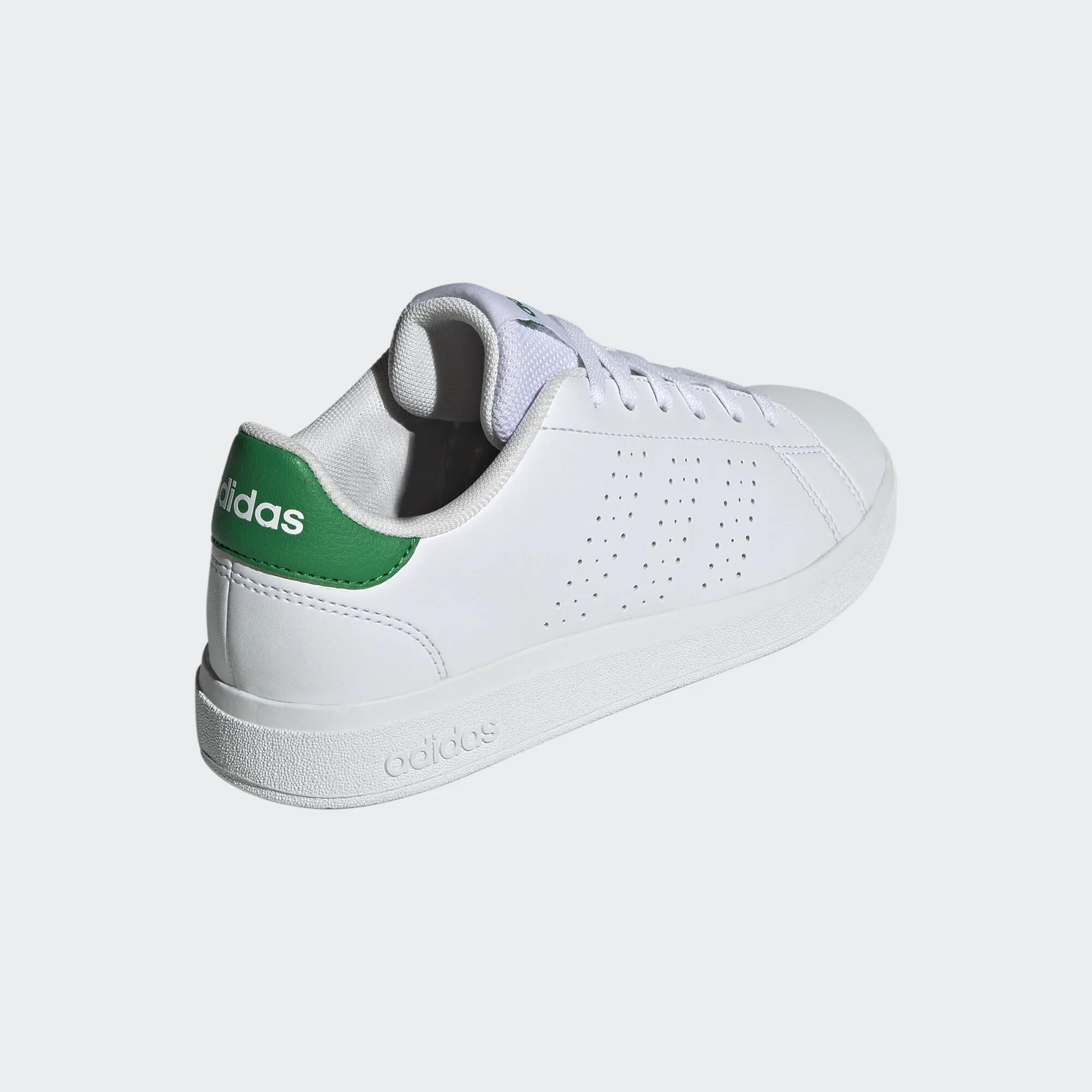 Adidas Scarpa ADVANTAGE per bambini - bianco e verde