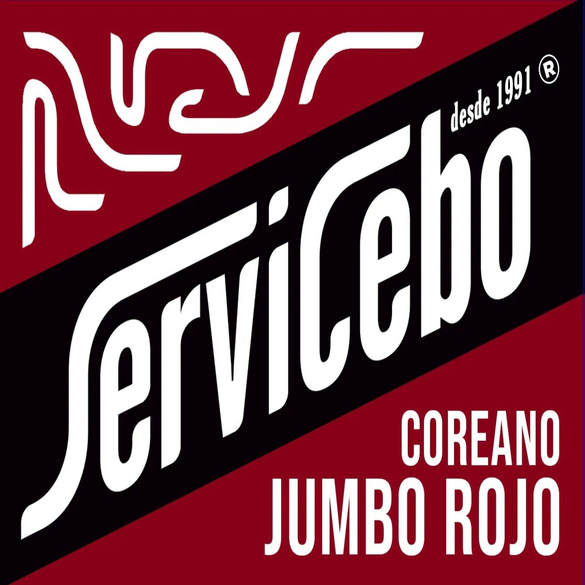 Coreano Jumbo Rojo 45 grs. Servicebo 2/2