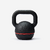 Kettlebell en fonte et base caoutchouc - 20 kg