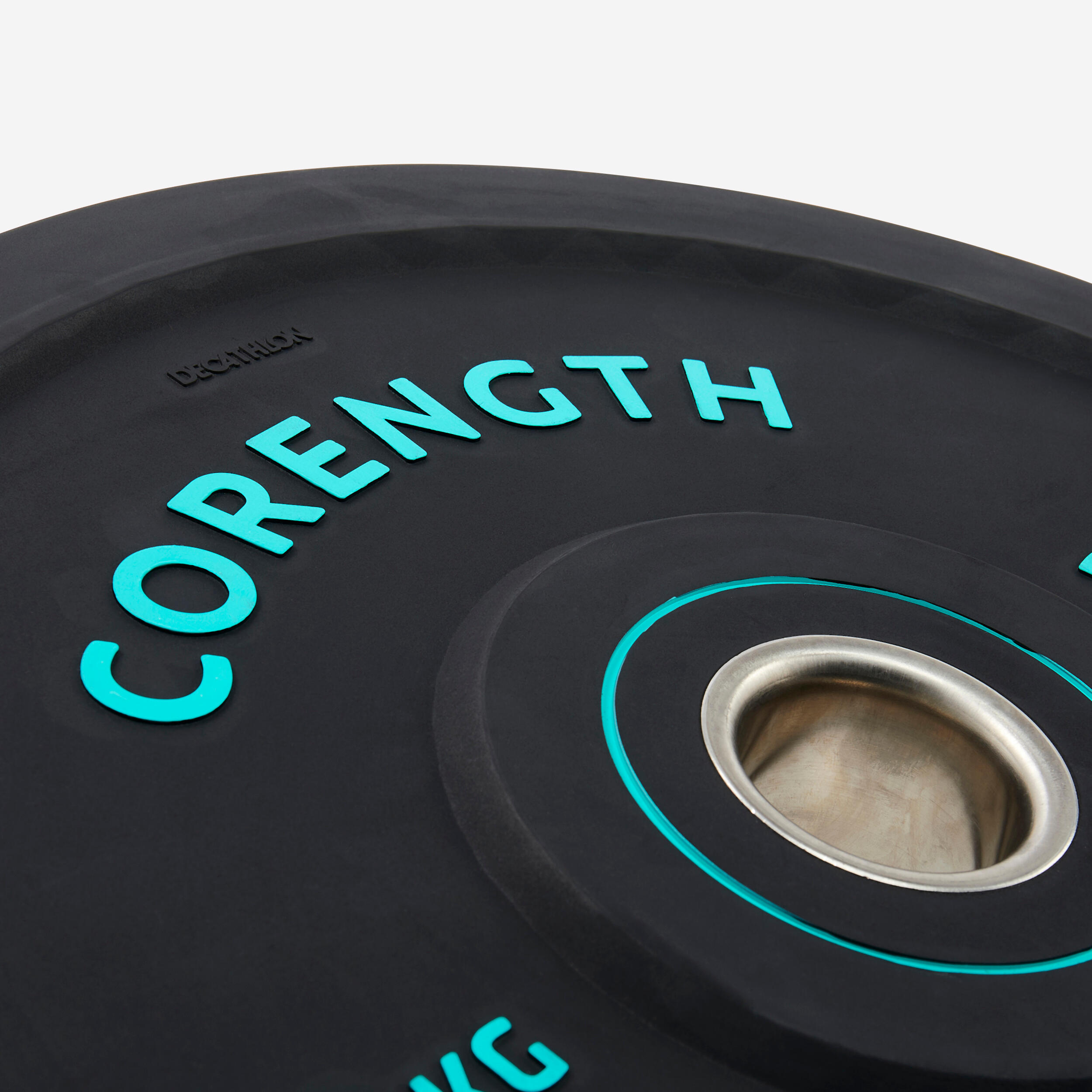 Weightlifting 10 kg Bumper Disc  - DOMYOS