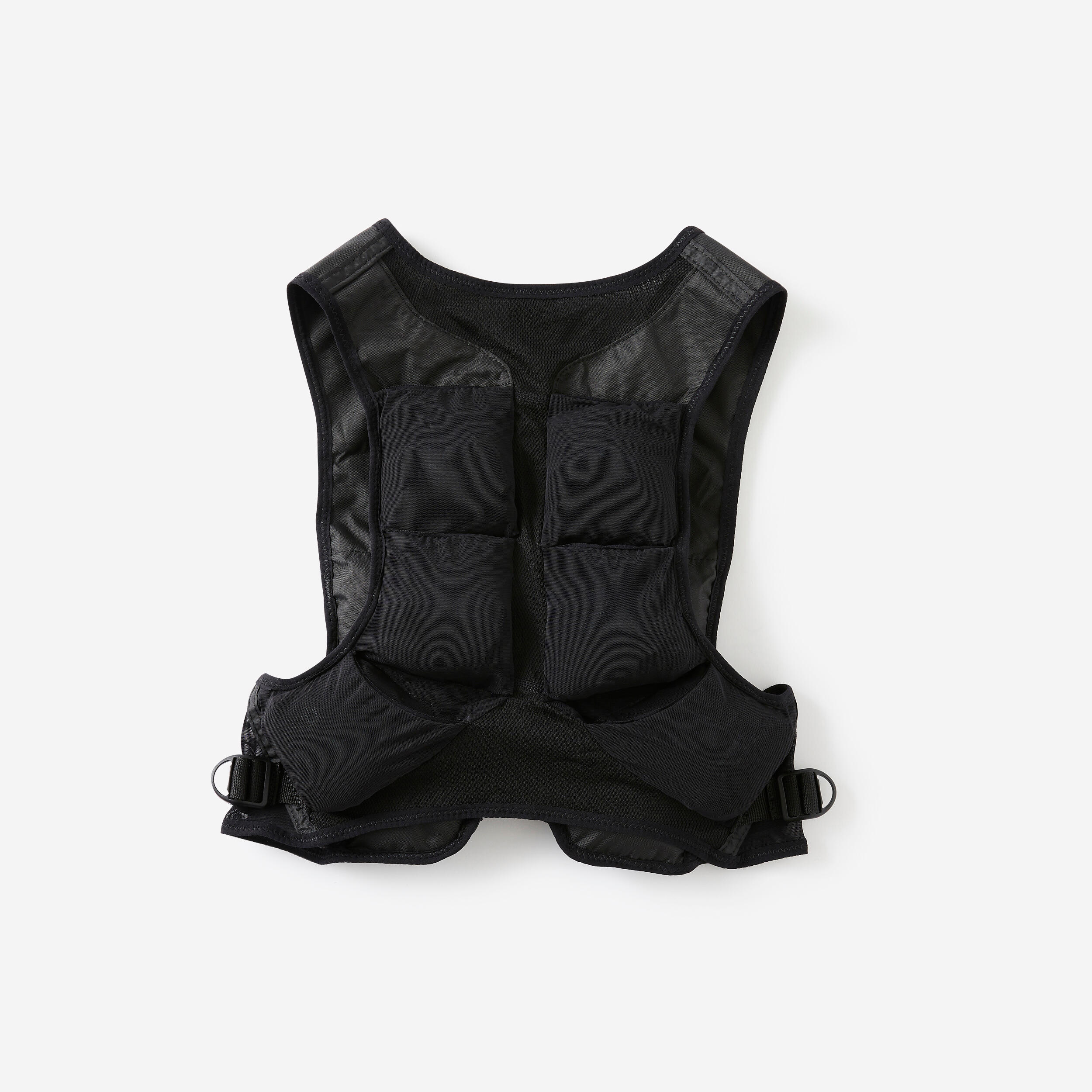 Washable weighted bodybuilding and cross-training vest - 0 to 5kg