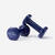 Paire d'haltères fitness 2*2 kg, fonte à 80% recyclée, bleu