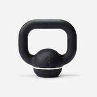 Cast Iron Kettlebell with Rubber Base 4 kg