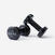 Paire d'haltères fitness 2*5 kg, noir, fonte en partie recyclée
