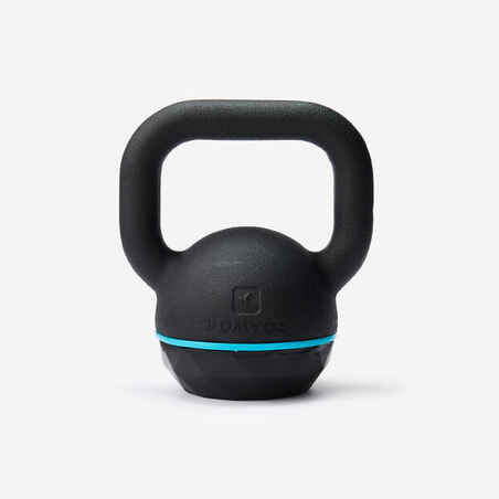 Cast Iron Kettlebell with Rubber Base 8 kg