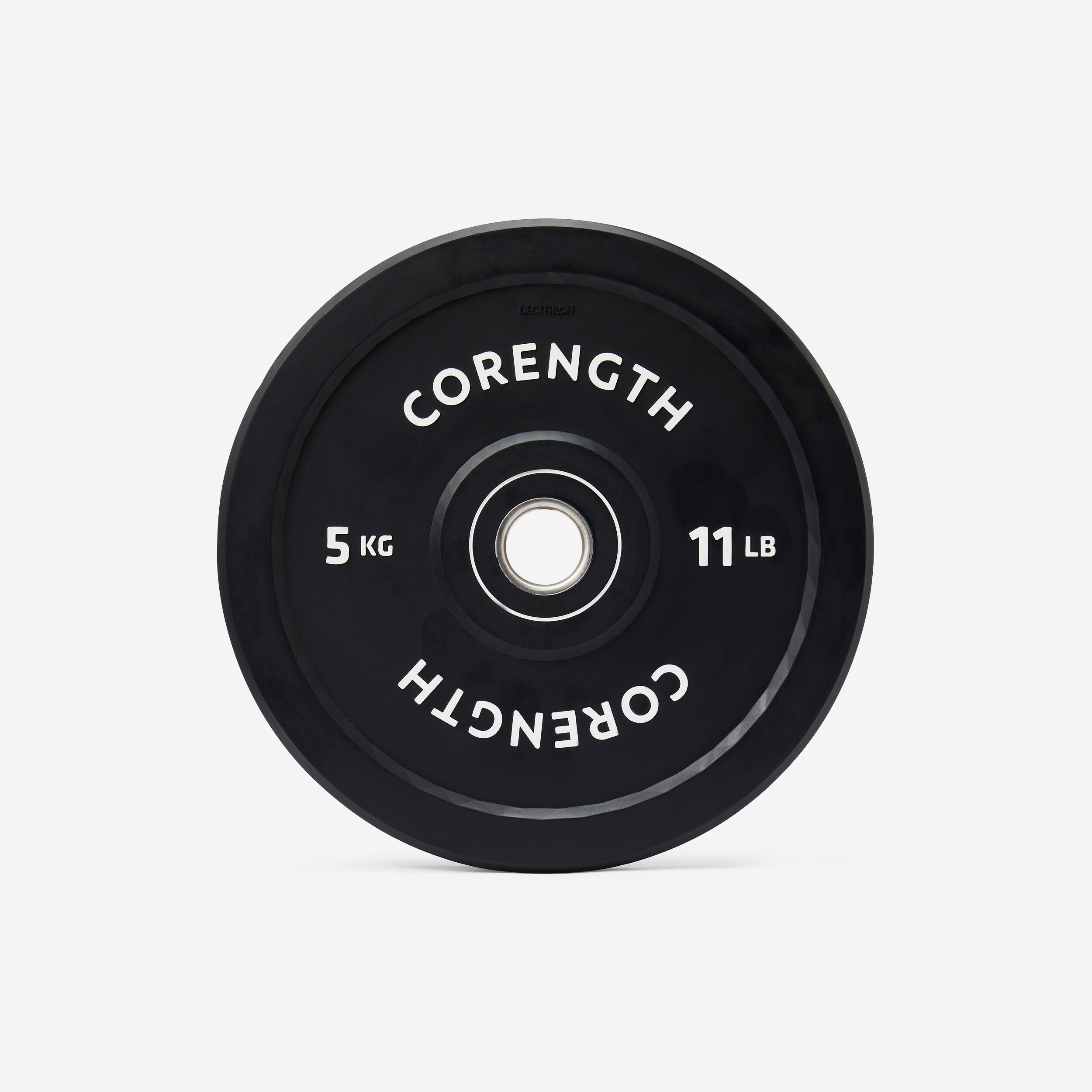 DOMYOS Hantelscheibe Bumper 5 kg Innendurchmesser 50 mm