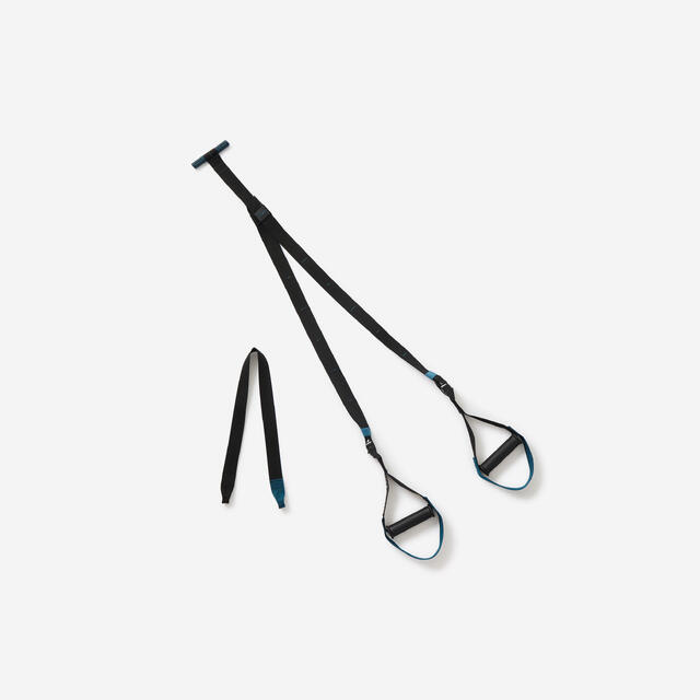 Strap Trainer Schlingentrainer ‒ schwarz/blau