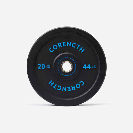 
      Weight-Lifting Bumper Disc 50 mm Internal Diameter 20 lbs 
  