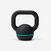 Kettlebell en fonte et base caoutchouc 6 kg, fonte en partie recyclée