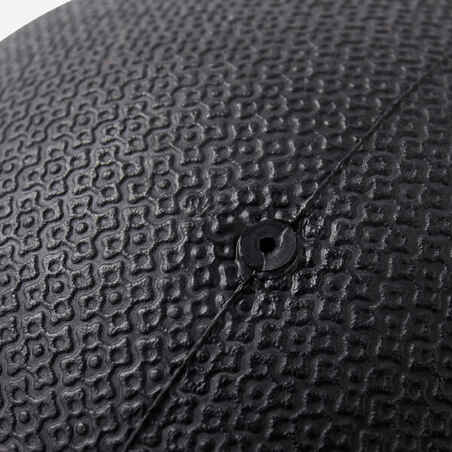 3 kg Rubber Medicine Ball - Black/Orange