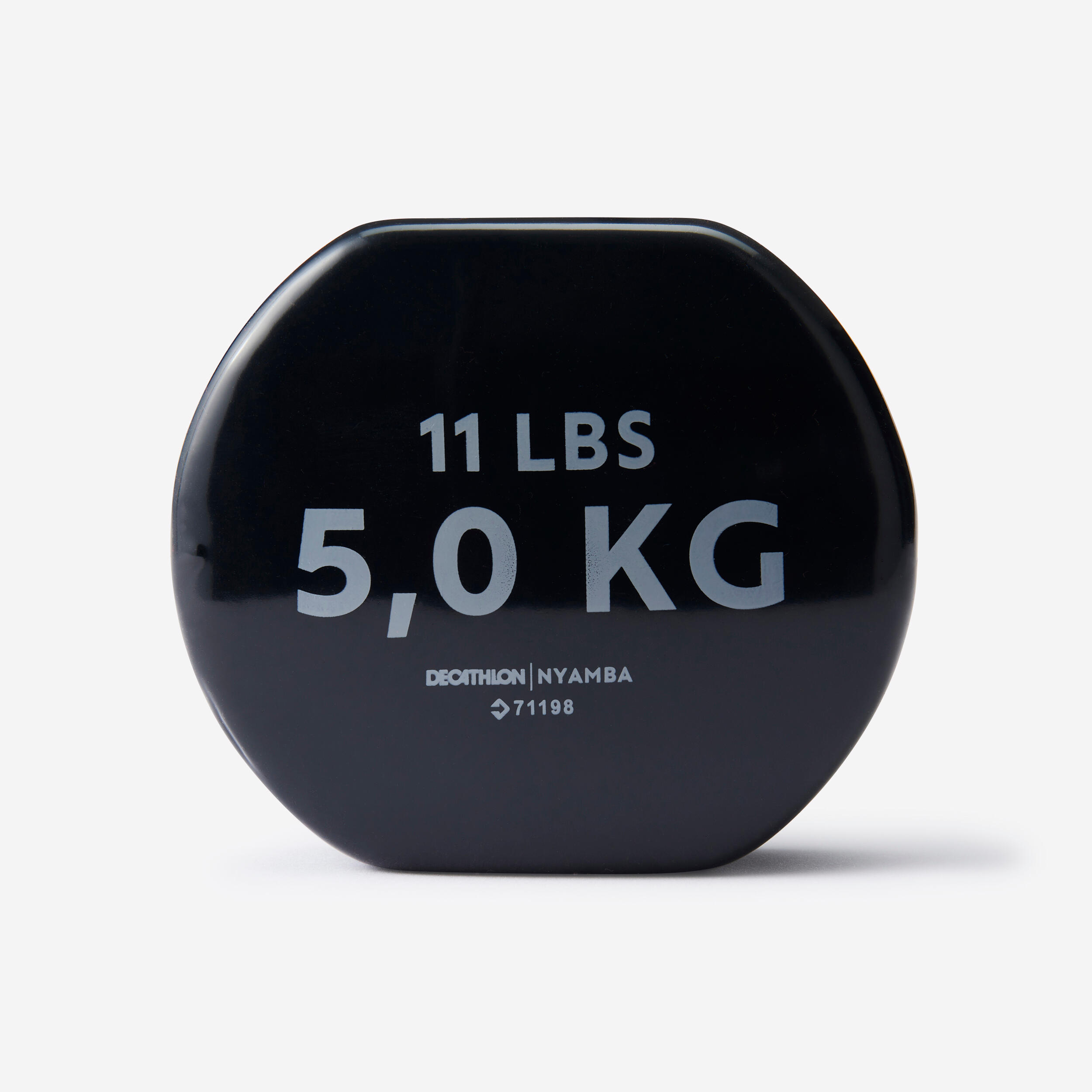 Paire d’haltères de 5 kg – Noir - DOMYOS