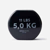 Fitness 5 kg Dumbbells Twin-Pack - Black