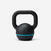 Kettlebell en fonte et base caoutchouc 8 kg, fonte en partie recyclée