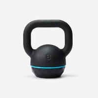 Cast Iron Kettlebell with Rubber Base 8 kg