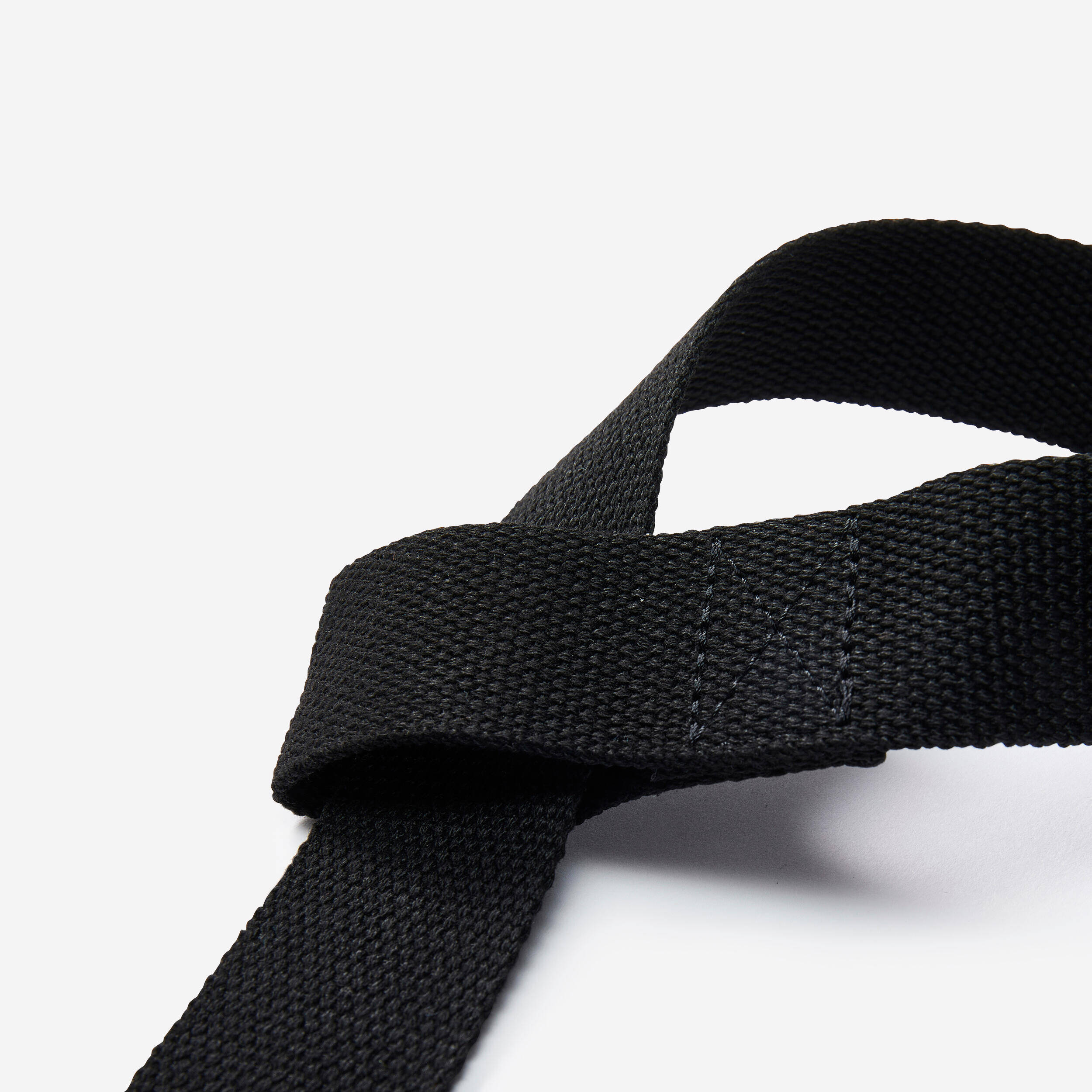 Weight Training Lifting Strap - Black -  3
