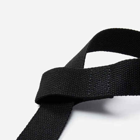 Weight Training Lifting Strap - Black