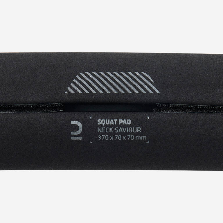 Strength Training Bar Foam Sleeve For Squats - Black Squat Pad