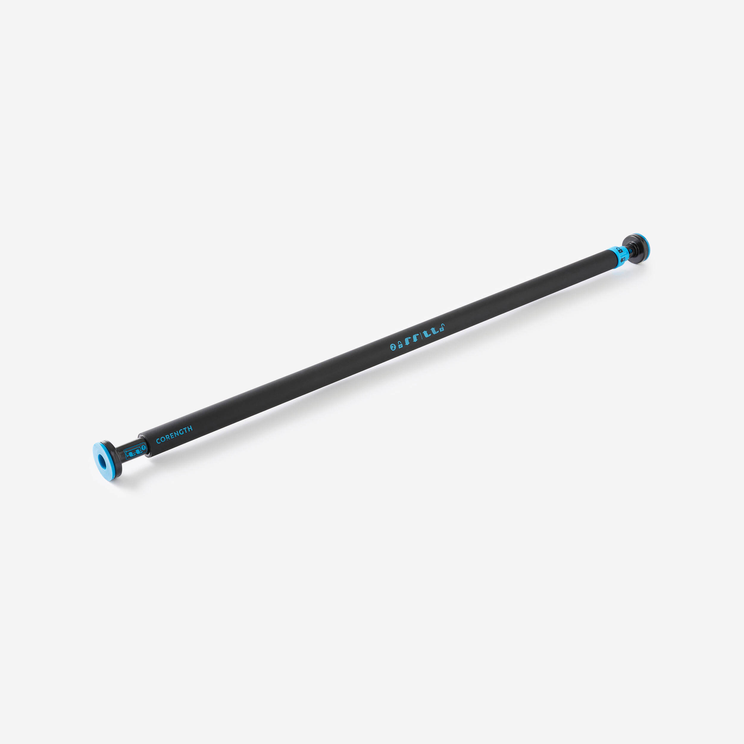 Weight Training Door Lockable Pull Up Bar, Supports upto 100-120kg, 100cm long -  1