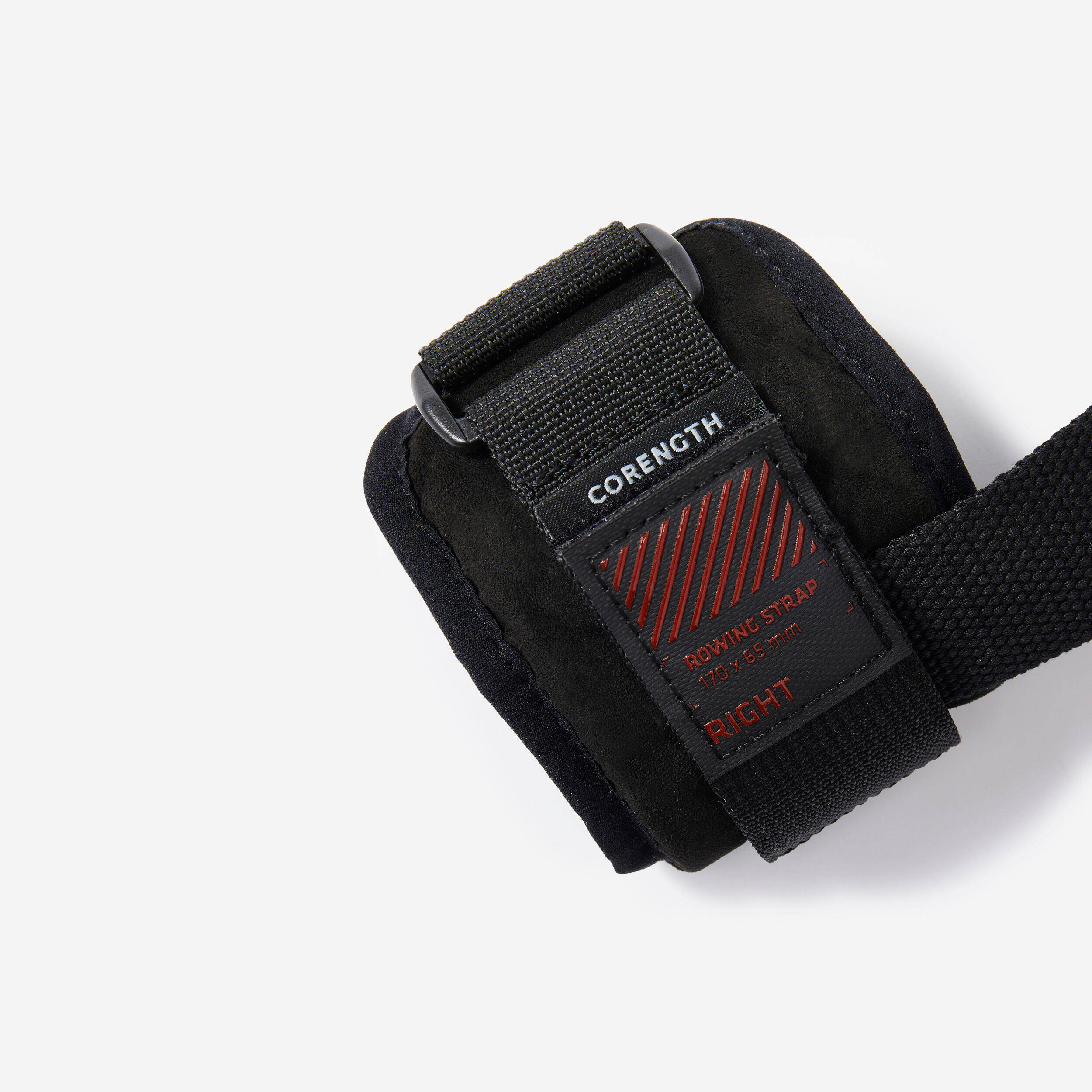 Weight Training Lifting Strap With Wrist Support - Black -  5