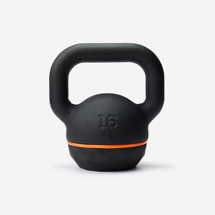 Kettlebell Corength 16 kg z częściowo recyklingowanego żeliwa.
