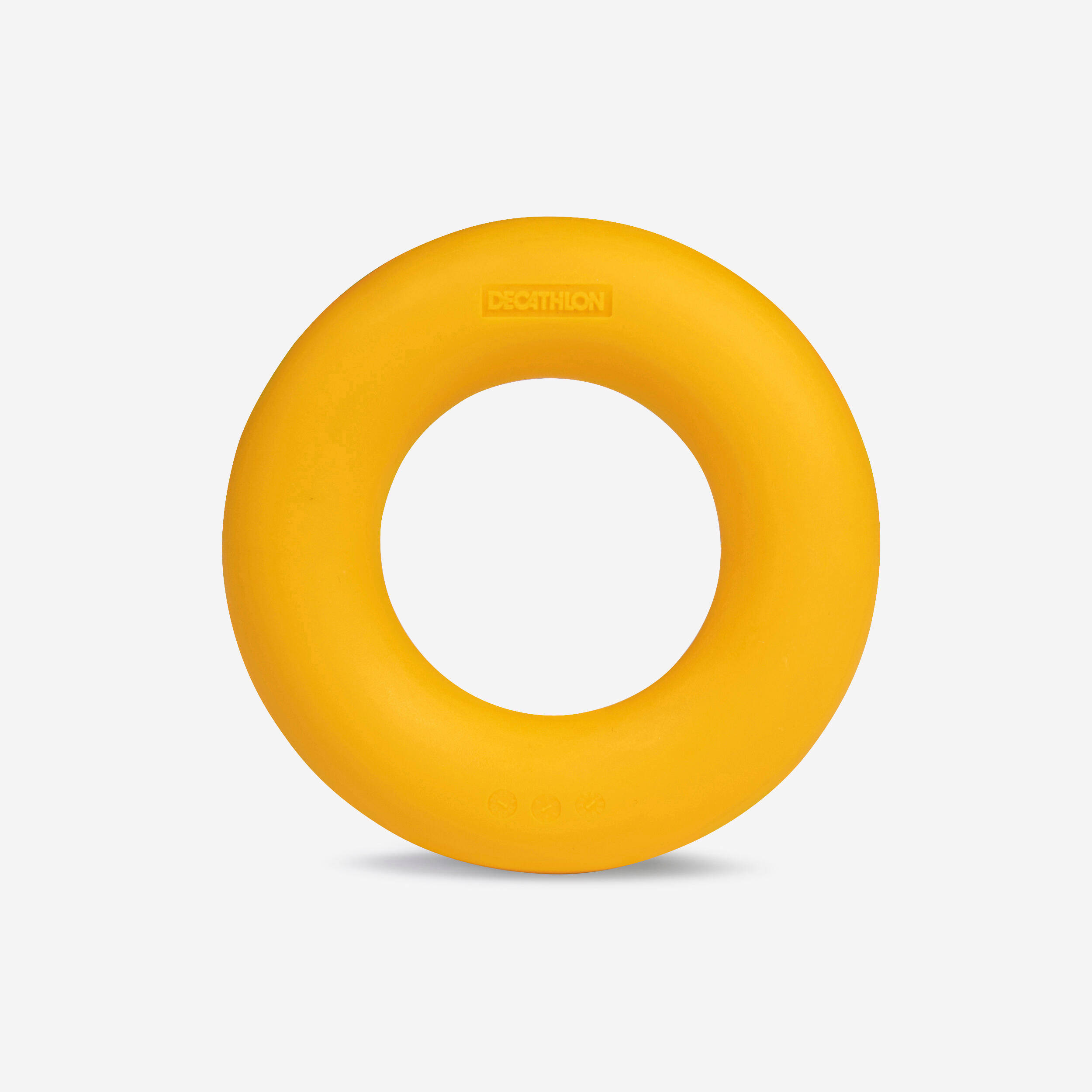 25 kg Medium-Resistance Weight Training Handgrip - Orange -  1