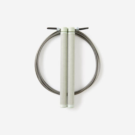 Corde à sauter cross training vitesse - speed rope pro noire